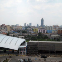 CWP から見えるバンコク都内の街並み