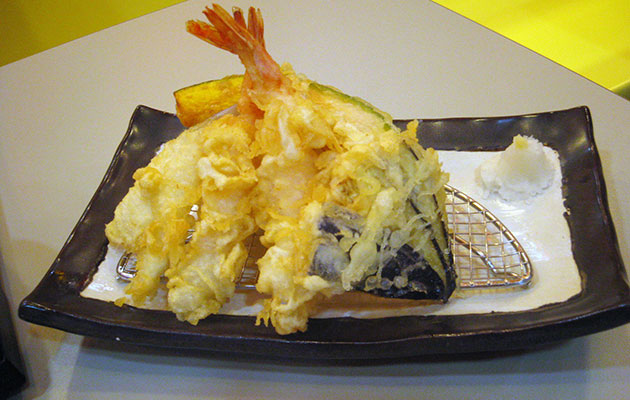 日本料理屋 YAYOI で注文した天ぷら