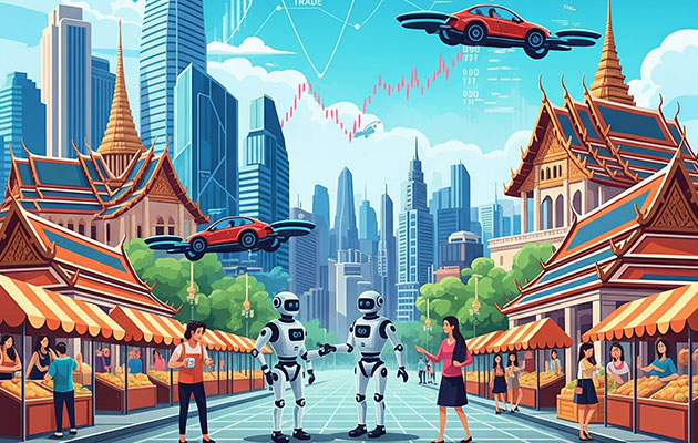 変貌するタイ経済：AIと観光の進化、激動の貿易とEV市場